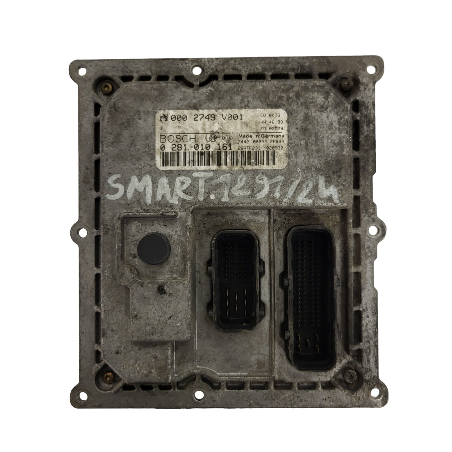 SMART FORTWO ECU / 0281010161 / 0002749V001 / BOSCH