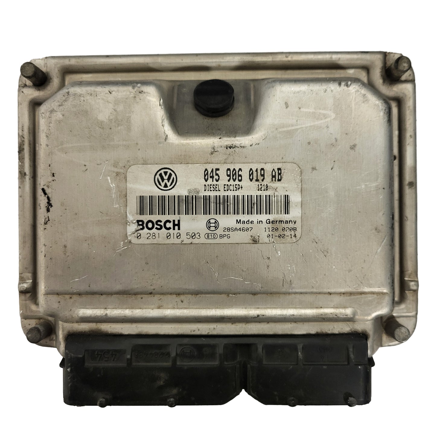 VW POLO 9N ECU / 045906019AB / 0281010503 / EDC15P+ / BOSCH