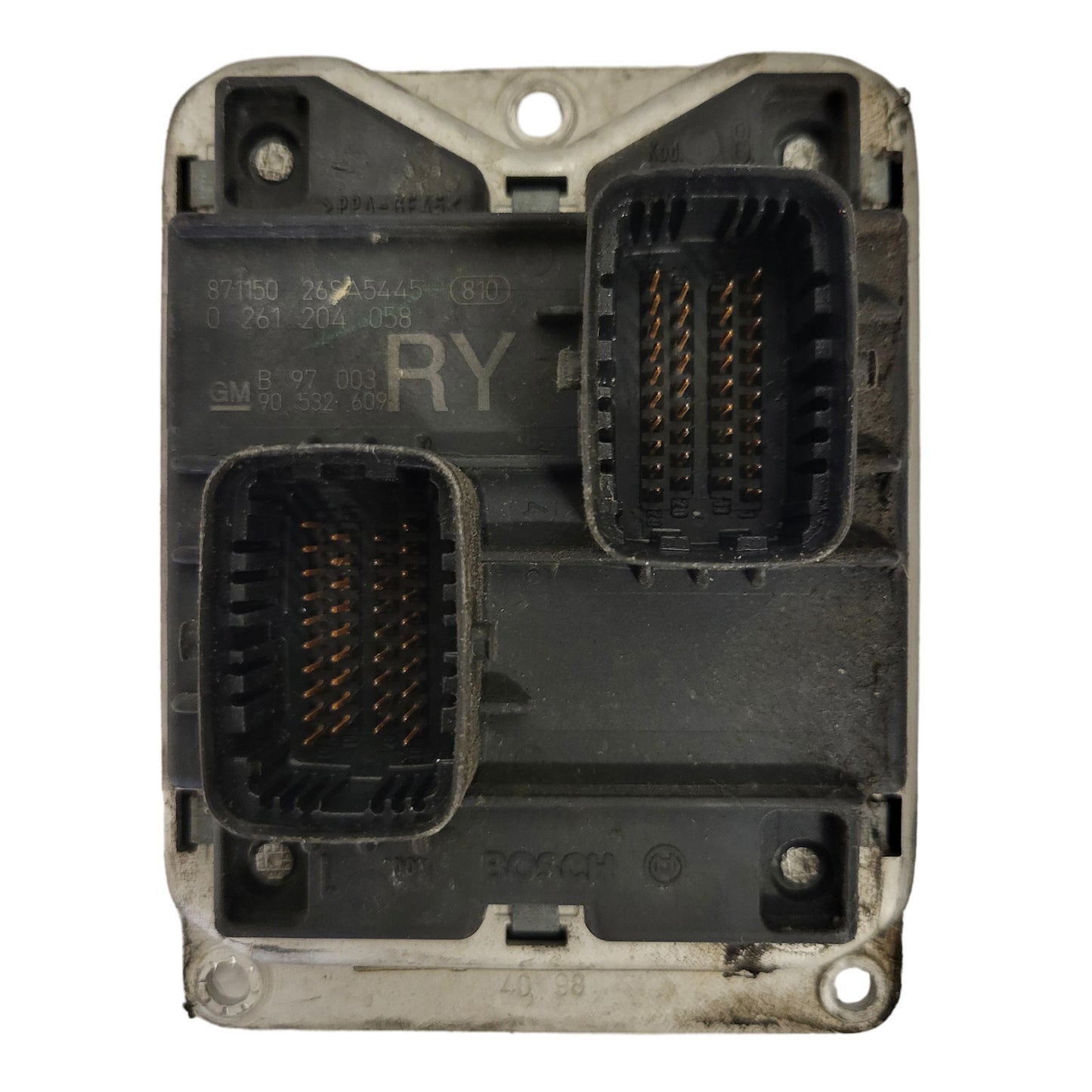 Opel Corsa 1.0 ECU / 0261204058 / 90532609 / RY / BOSCH