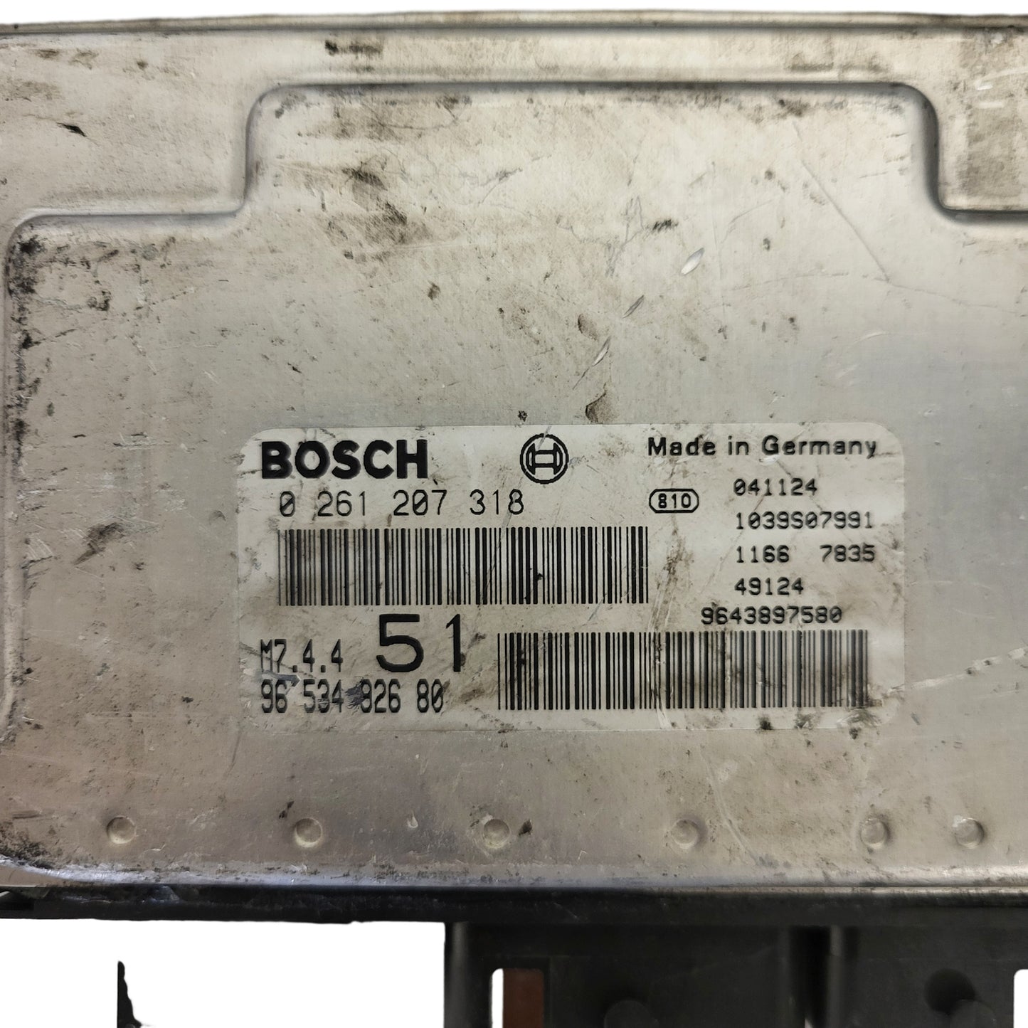 Citroex XSARA ECU / 0261207318 / 9653492680 / M7.4.4 / BOSCH