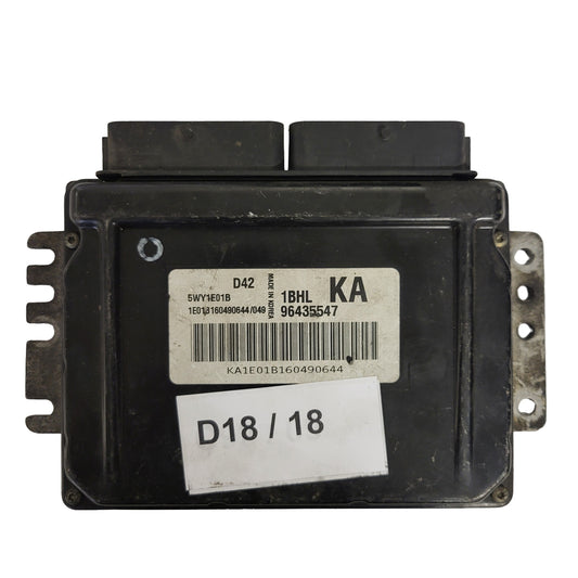 CHEVROLET LACETTI ECU / 96435547 / 1BHL / 5WY1E01B / D42
