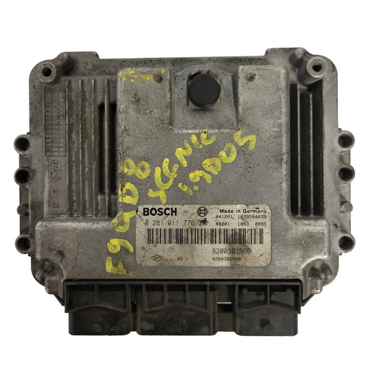 Renault 1.9DCI ECU / 0281011776 / 8200391966 / 8200386508 / BOSCH