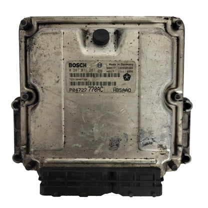 CHRYSLER VOYAGER ECU / 0281011281 / P04727770AC / BOSCH