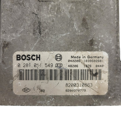 Renault ECU / 0281011549 / 8200310863 / 8200370779 / BOSCH