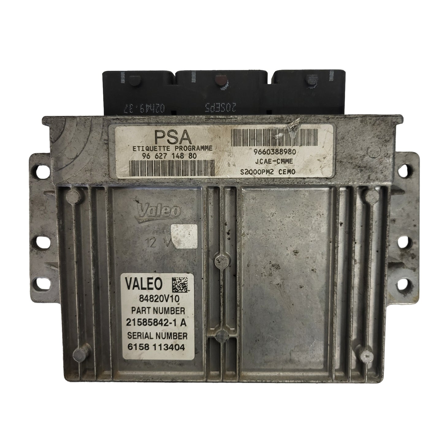 CITROEN C3 ECU / 21585842-1 / 21585842-1A / 9662714880 / 9660388980 / JCAE-CMME