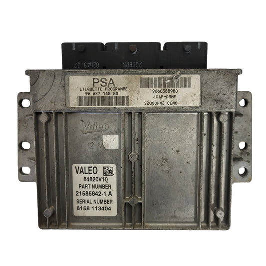 CITROEN C3 ECU / 21585842-1 / 21585842-1A / 9662714880 / 9660388980 / JCAE-CMME