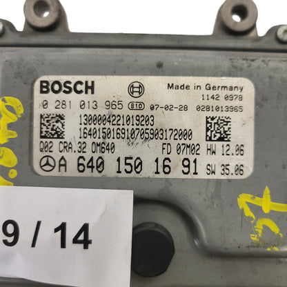 MERCEDES BENZ A B / 0281013965 / A6401501691 / BOSCH CRA.32 OM640