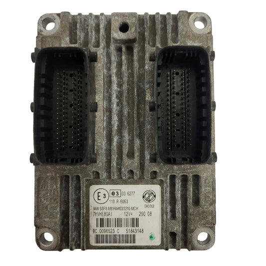 FIAT GRANDE PUNTO ECU / 51843148 / IAW 5SF8.M8 /  IAW5SF8.M8 / HW403 /