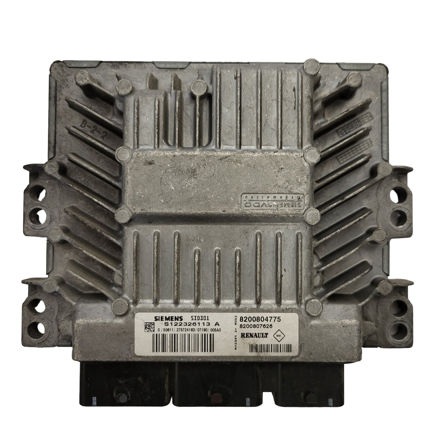 Renault ECU / S122326113A / 8200804775 / 8200807626 / SID301  / S122326113