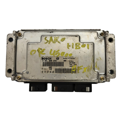 Peugeot Citroen ECU / 0261206246 / M7.4.4 / 9637838780 / BOSCH