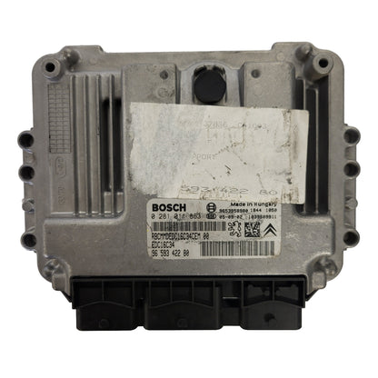 Peugeot Citroen ECU / 0281011863 / 9659342280 / EDC16C34 / 9653958980