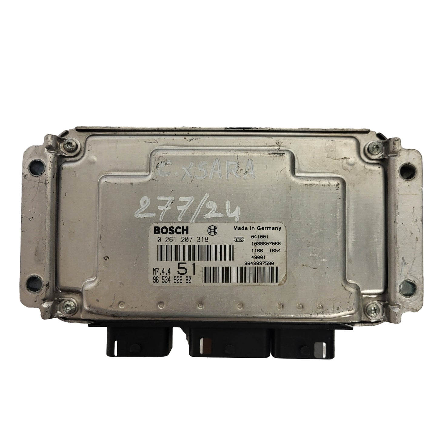 Citroex XSARA ECU / 0261207318 / 9653492680 / M7.4.4 / BOSCH