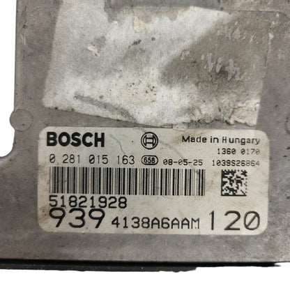 ALFA ROMEO 159 ECU / 0281015163 / 51821928 /  BOSCH