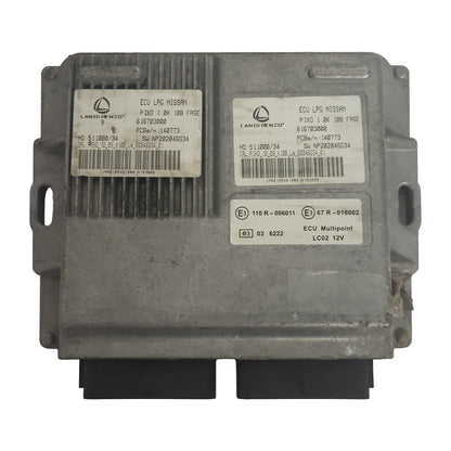 NISSAN PIXO LPG ECU 1.0 / 616703000 / NP202046G34 / 511000/34 / LANDI RENZO - D25-12 - 1