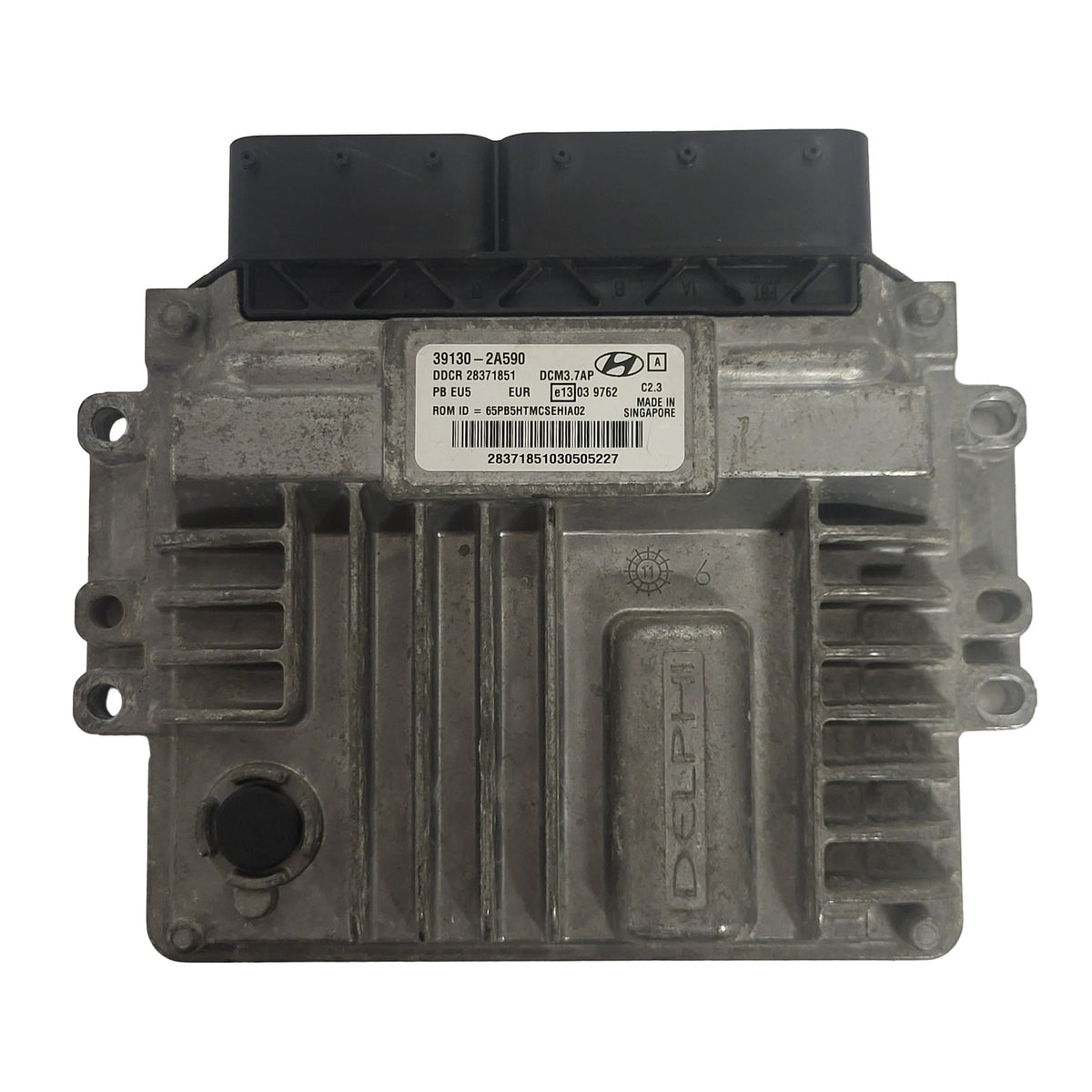 HYUNDAI I20 ECU / 39130-2A590 / DDCR 28371851 / DCM3.7AP / DCM 3.7AP / DELPHI - D25-14 - 1