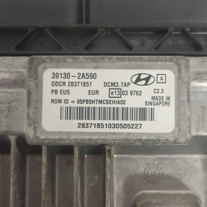 HYUNDAI I20 ECU / 39130-2A590 / DDCR 28371851 / DCM3.7AP / DCM 3.7AP / DELPHI - D25-14 - 2
