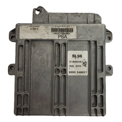 PEUGEOT 406 ECU / SL96-3 / 21656467-2 / 9637798480 / - D26-01 - 1