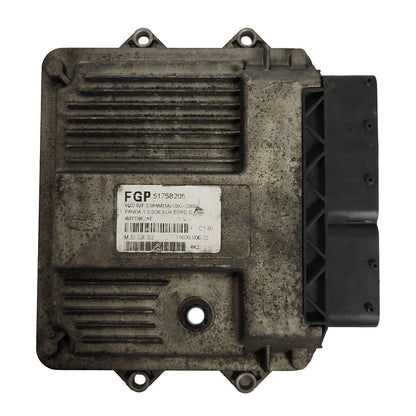 FIAT PANDA 1.3 MULTIJET ECU / 51758205 / MJD 6JF.S3 / HW01A / 71600.006.02 - D26-12 - 1