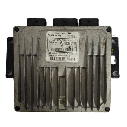 CITROEN C3 ECU / R0411C023D / DDCR / 9648966680 / 9656908380 / DELPHI - D26-16 - 1