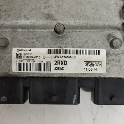 FORD FIESTA ECU / AV21-12A650-BD / S180047018D / 2RXD / J38AC EMS2102 S180047018 - D26-21 - 2