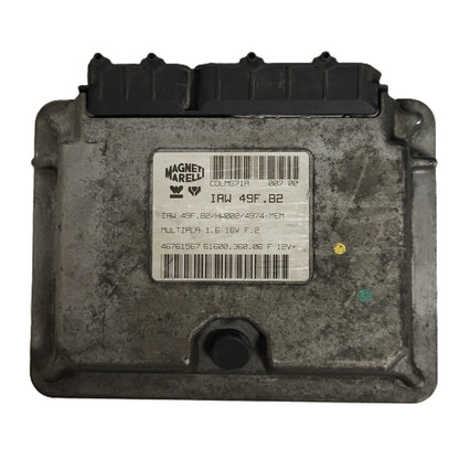 FIAT MULTIPLA ECU / 46761567 / IAW 49F.82 / HW002 / 61600.360.06 MAGNETI MARELLI - D27-02 - 1