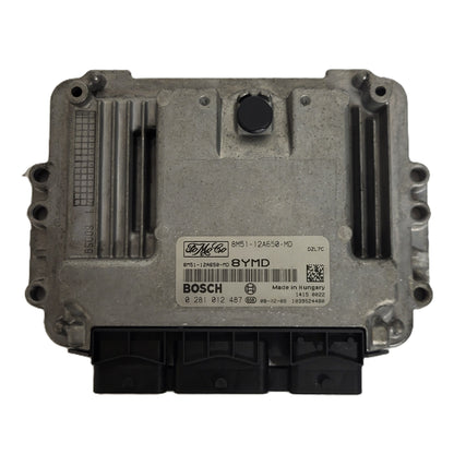 FORD C-MAX 1.6 TDCI ECU / 8M51-12A650-MD / 0281012487 / 8YMD / DZL7C - D27-12 - 1