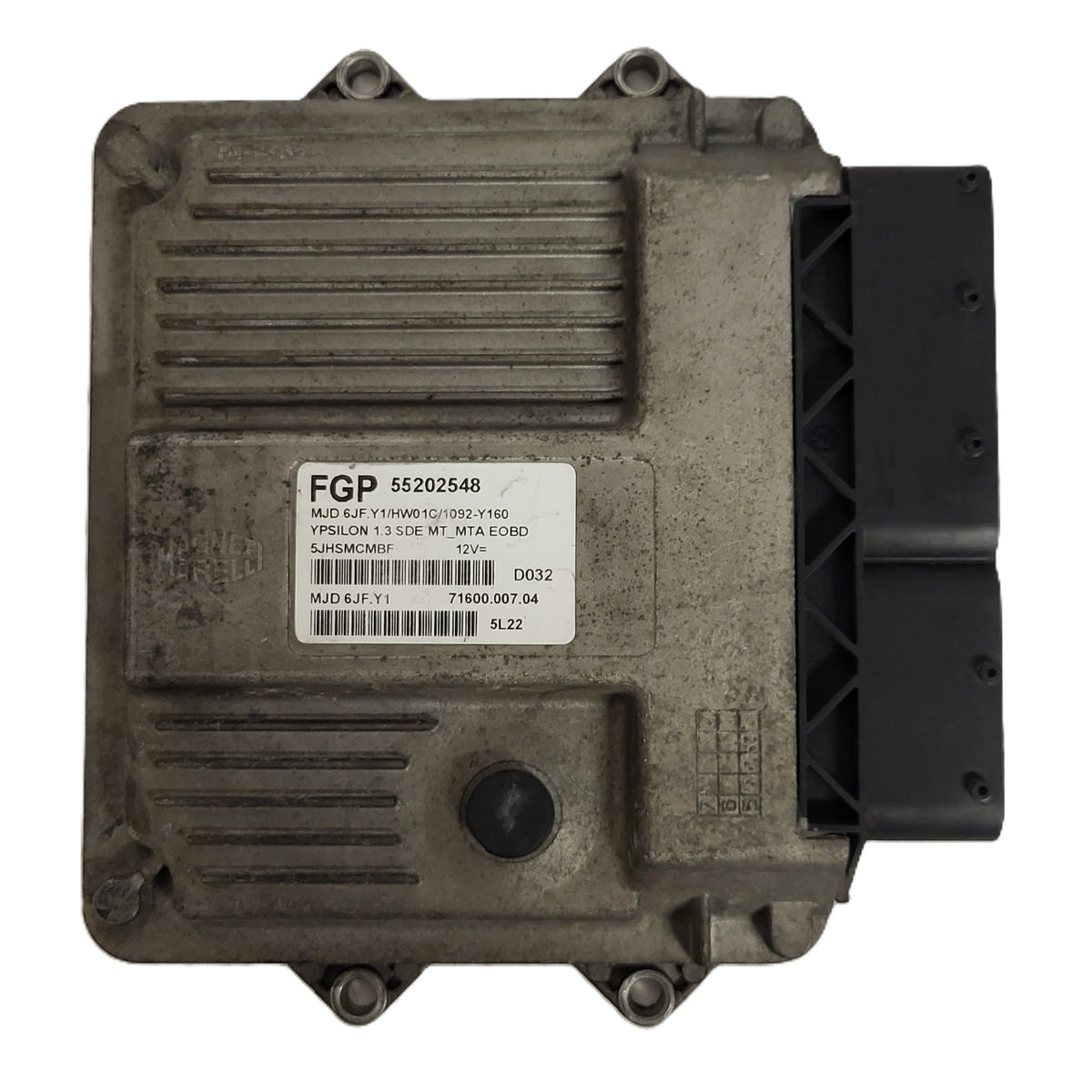LANCIA Y YPSILON ECU / MJD 6JF.Y1 / 55202548 / HW01C / 71600.007.04 - D27-18 - 1