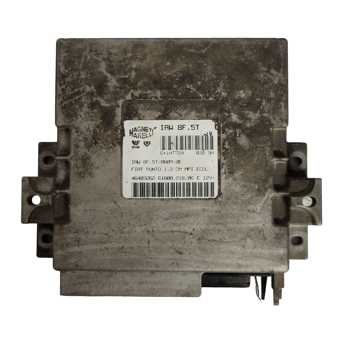 FIAT PUNTO 1.2 MPI ECU / IAW 8F.5T / 46403262 / 61600.218.06 / MAGNETI MARELLI - D27-19 - 1
