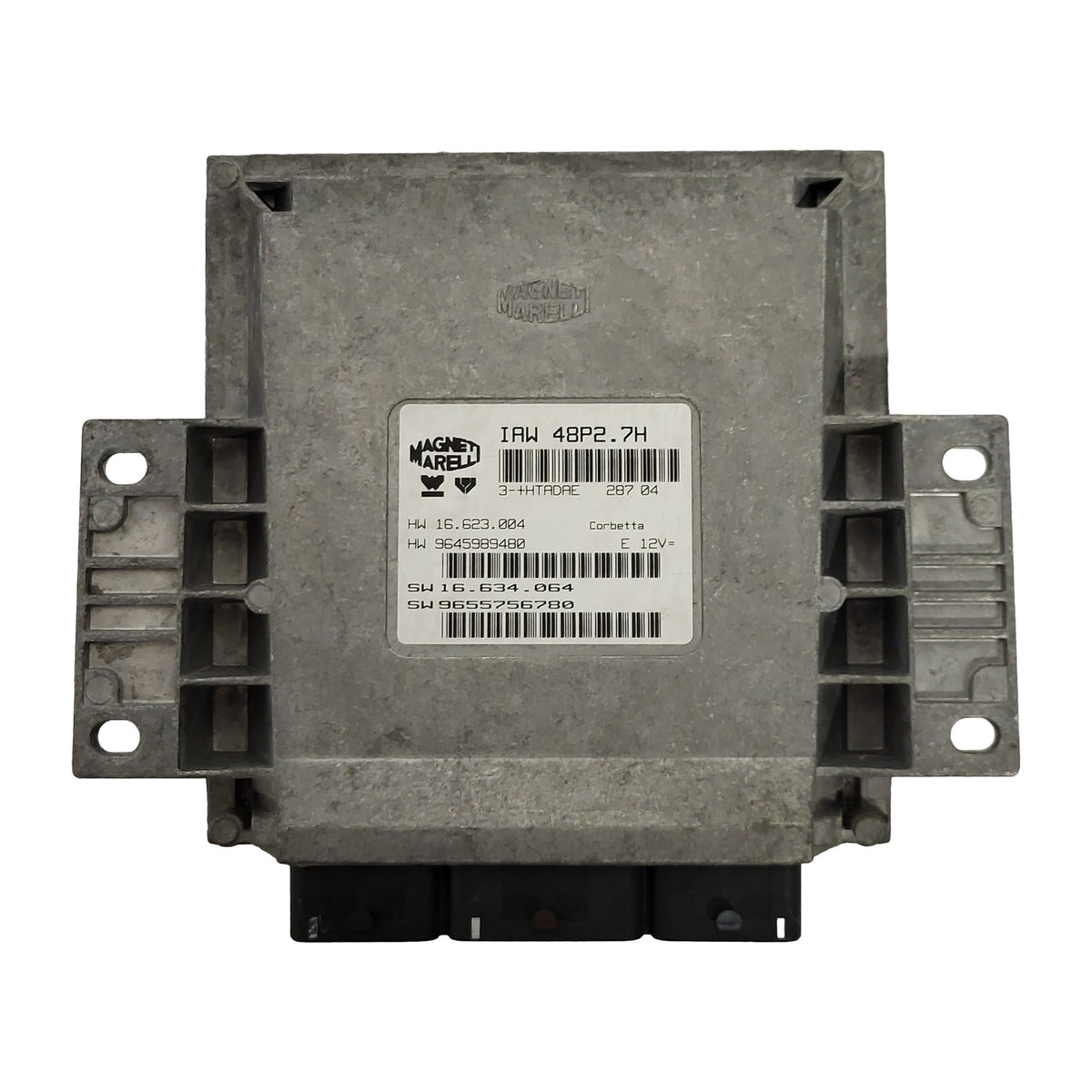 PEUGEOT CITROEN ECU / IAW 48P2.7H / SW 9655756780 / HW 9645989480 - D28-03 - 1