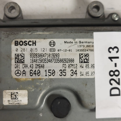 MERCEDES BENZ A B / 0281015121 / A6401503534 / BOSCH CRA.43 / OM640 BOSCH - D28-13 - 2