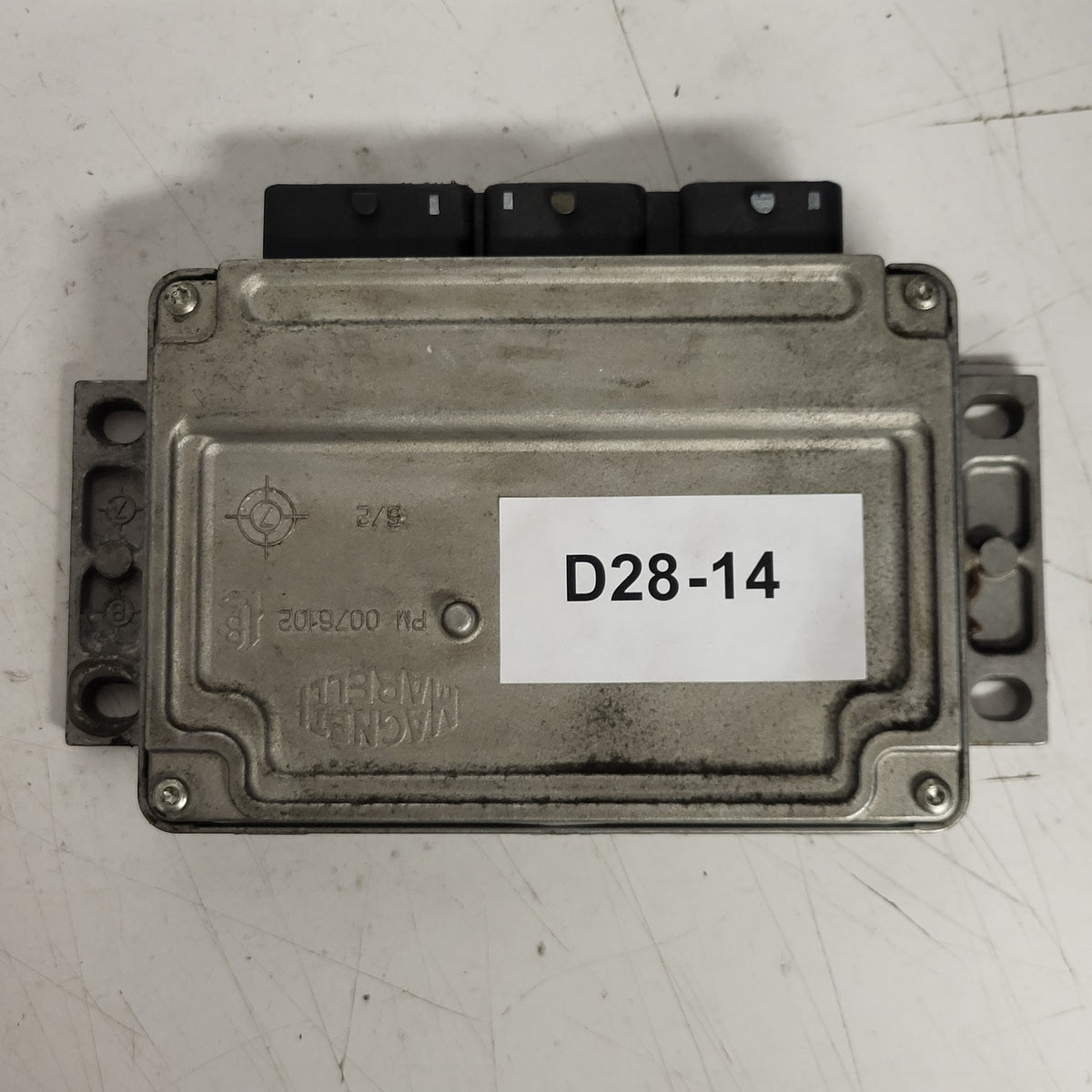 PEUGEOT CITROEN ECU / IAW 6LPC.103 / HW 9654596080 / SW 9665883380 / MM-CMME - D28-14 - 3