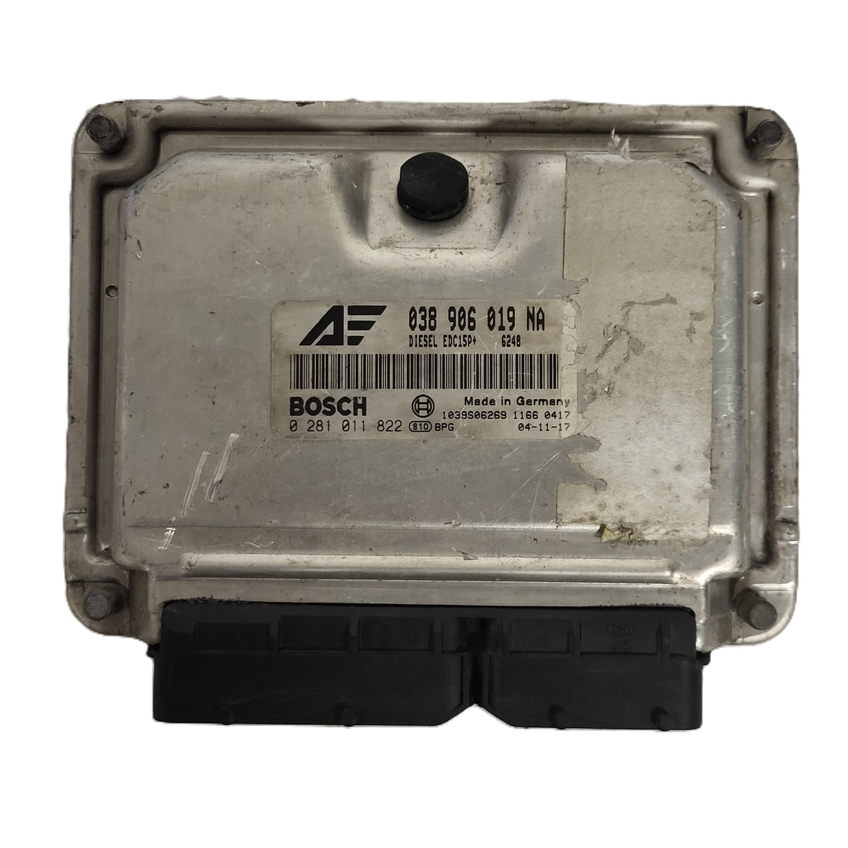 VW SHARAN ECU / 038906019NA / 0281011822 / EDC15P+ / BOSCH - D28-18 - 1