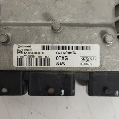 FORD FIESTA ECU / 8V21-12A650-TG / S180047003 G / S180047003G / EMS2102 0TAG - D28-20 - 2