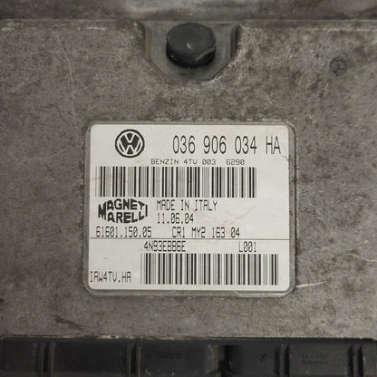 VW ECU / 036906034HA / IAW 4TV.HA / IAW4TV.HA / 61601.150.05 - D28-24 - 2