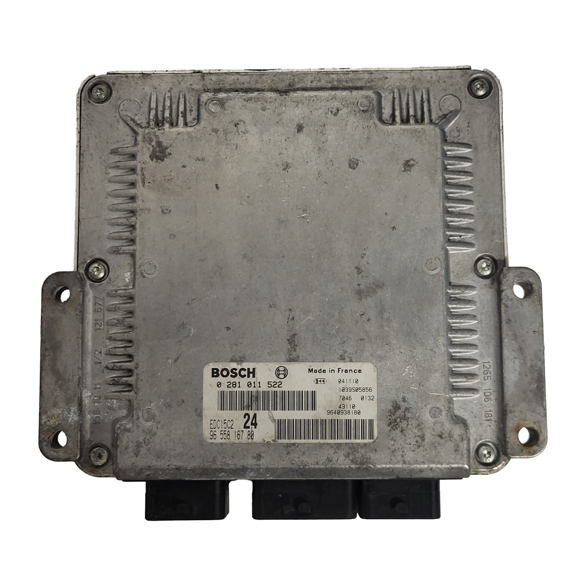 Fiat Ulisse 807 C8 ECU / 0281011522 / 9655816780 / 9640938180 / EDC15C2 / BOSCH - D29-01 - 1