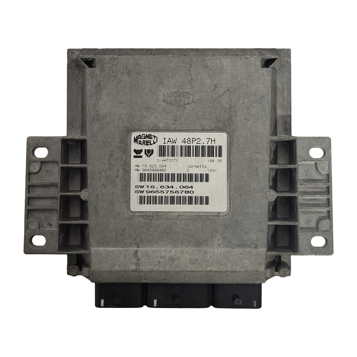 PEUGEOT CITROEN ECU / IAW 48P2.7H / SW 9655756780 / HW 9645989480 - D29-06 - 1