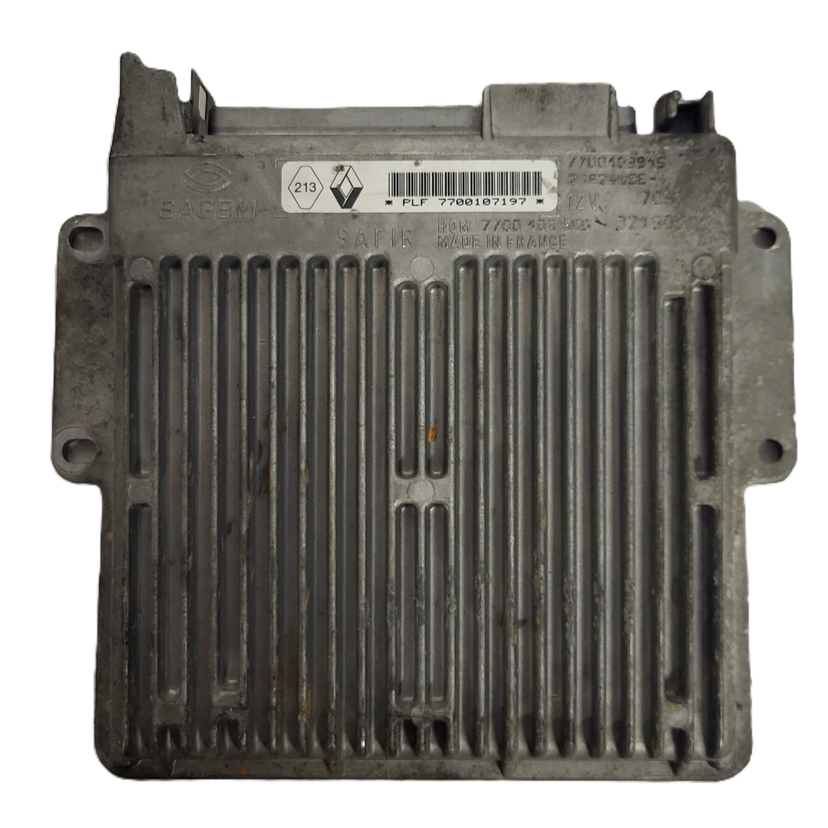 Renault Clio Twingo ECU / PLF 7700107197 / HOM 7700103915 / 21624886-4 / SAGEM - D29-08 - 1