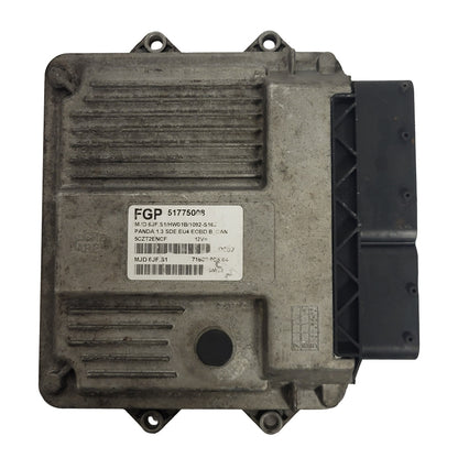 FIAT PANDA ECU / 51775008 / MJD 6JF.S1 / HW01B / 71600.005.04 / MAGNETI MARELLI - D29-14 - 1