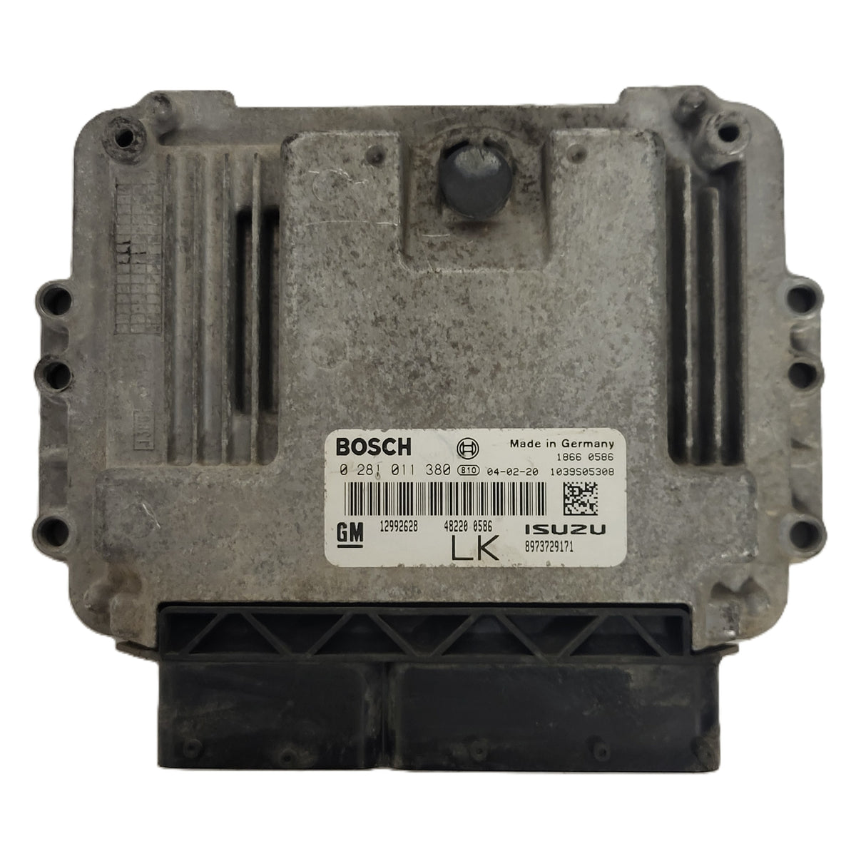 OPEL ASTRA H ECU / 0281011380 / 12992628 / 0 281 011 380 / BOSCH - D29-15 - 1