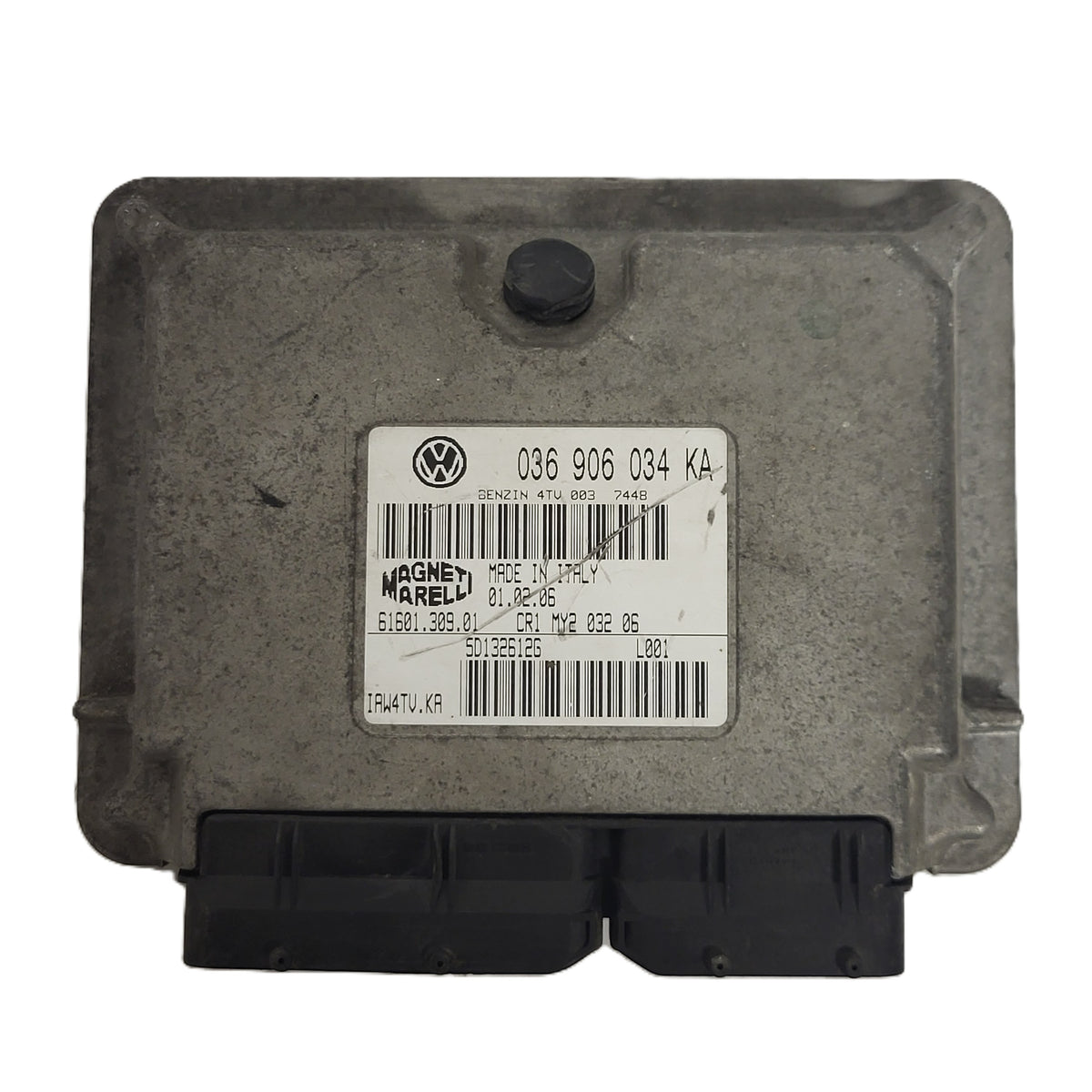 VW ECU / 036906034KA / IAW 4TV.KA / 61601.309.01 036 906 034 KA MAGNETI MARELLI - D29-21 - 1