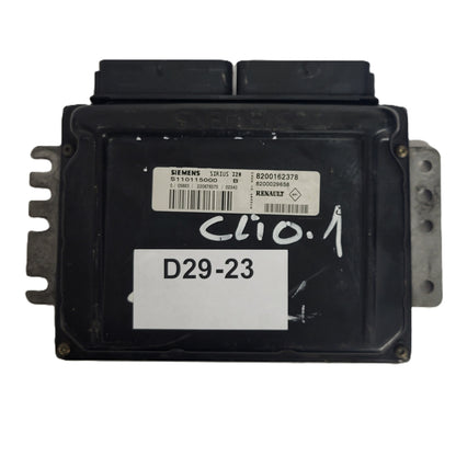 RENAULT CLIO ECU / S110115000 B / S110115000B / 32N / 8200162378 / 8200029658 - D29-23 - 1