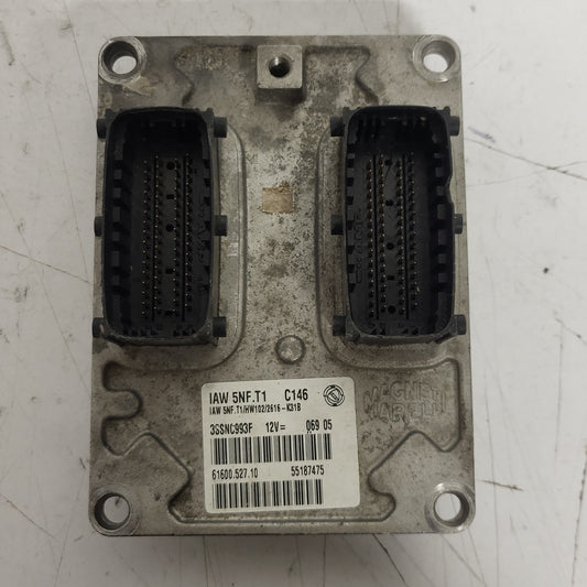 FIAT STILO 1.6 ECU / IAW 5NF.T1 / 55187475 / HW102 / 61600.527.10 - D30-03 - 1