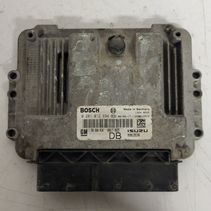 OPEL ASTRA H ECU / 0281012694 / 55560810 / DB / 0 281 012 694 55 560 810 BOSCH - D30-06 - 1