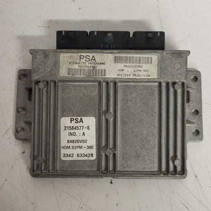 CITROEN C3 1.4 ECU / 21584577-6 / 9653342880 / 9642222380 / S2PM-380 / SAGEM - D30-12 - 1