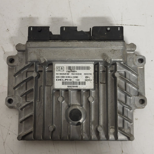 PEUGEOT 307 ECU / R0413C024B / DCM3.4 / 9663548180 / 9666266480 / DELPHI - D30-13 - 1