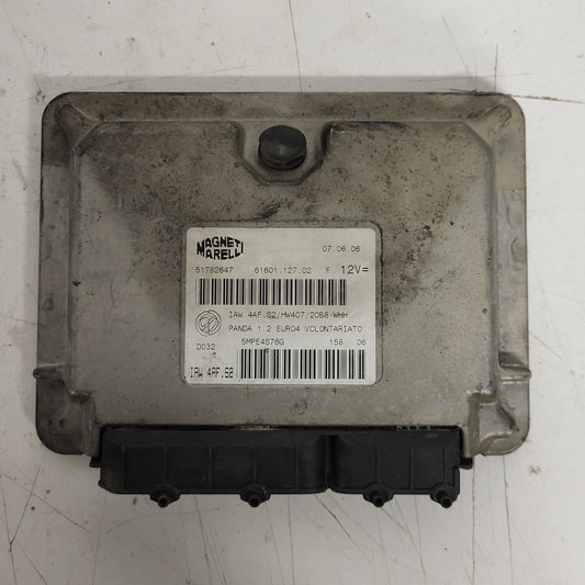 FIAT PANDA 169 1.2 ECU / IAW 4AF.S2 / 51782647 / 61601.127.02 / D032 / HW407 - D30-15 - 1