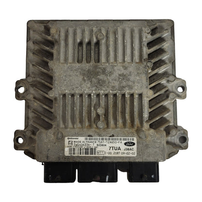 FORD FIESTA 1.4 ECU / 7S61-12A650-FA / 5WS40633A-T / 7TUA / SID804 / CONTINENTAL - D30-19 - 1