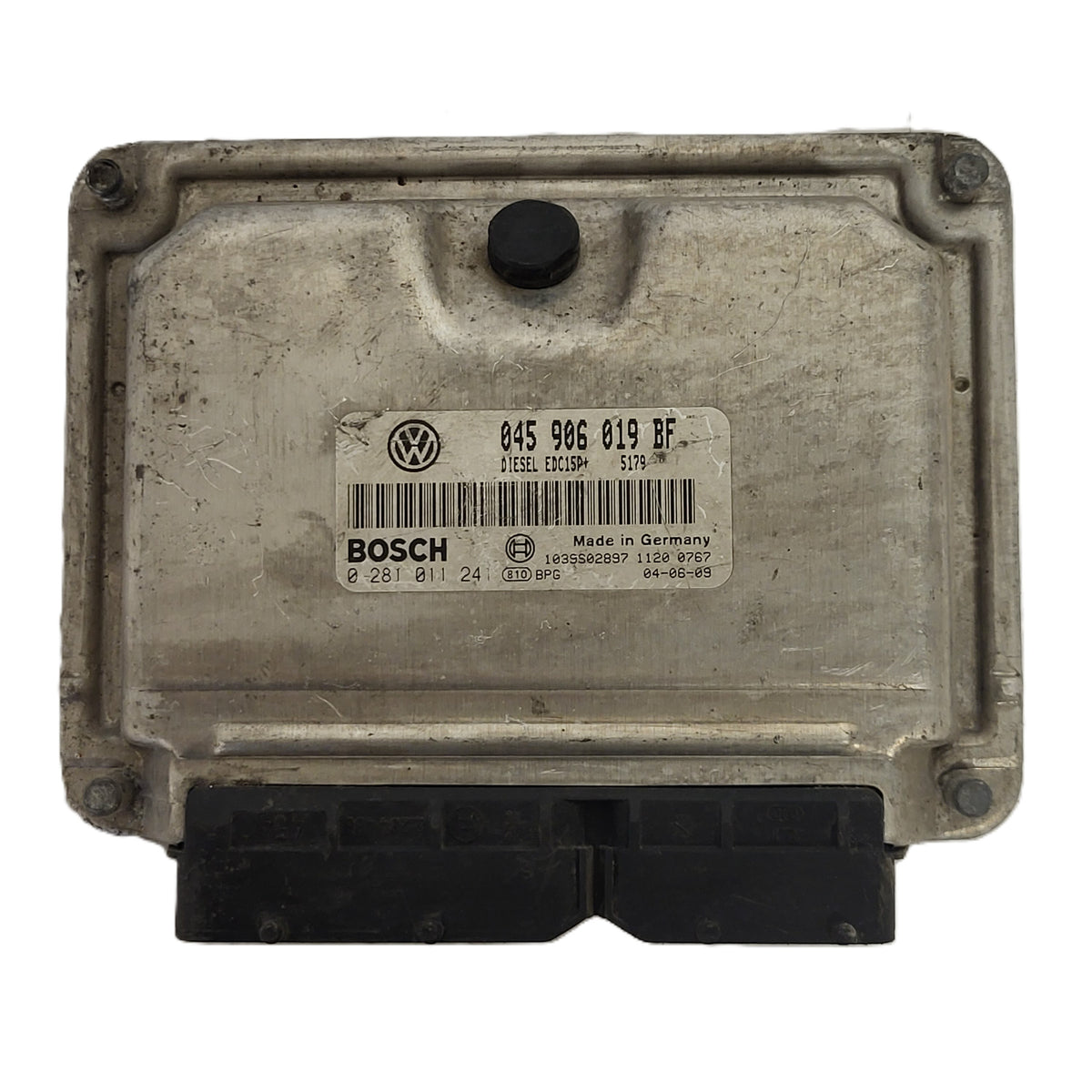 VW POLO ECU / 045906019BF / 0281011241 / EDC15P+ / BOSCH - D33-02 - 1
