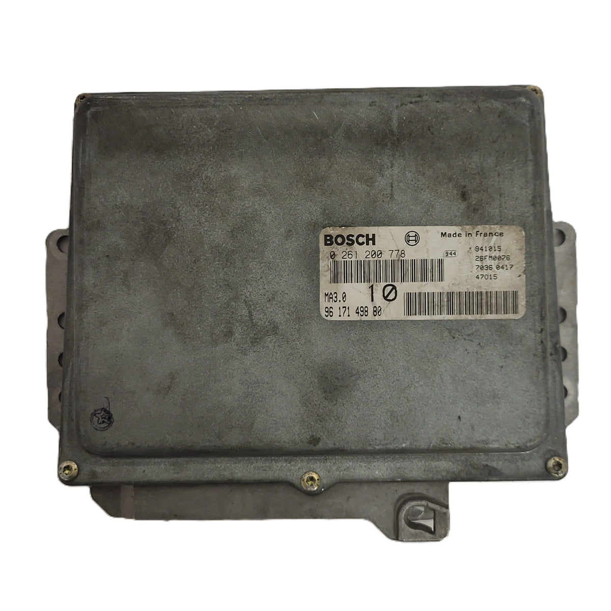 Citroen Peugeot ECU / 0261200778 / 9617149880 / BOSCH - D33-05 - 1