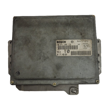 Citroen Peugeot ECU / 0261200778 / 9617149880 / BOSCH - D33-05 - 1